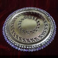 Manufacturers Exporters and Wholesale Suppliers of Designer Iron Snacks Tray 5778 Moradabad Uttar Pradesh